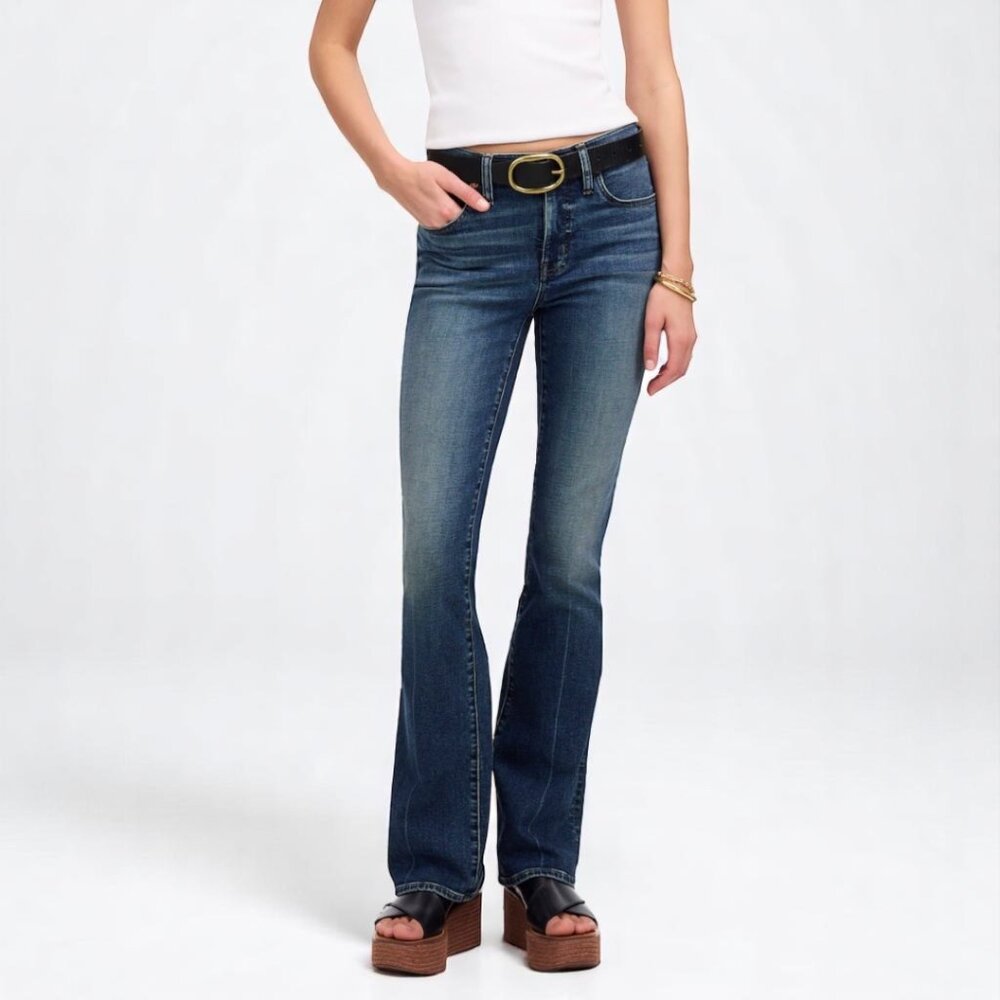 Madewell Tall Kick Out Full-Length Jeans in Devito Wash Size 29T